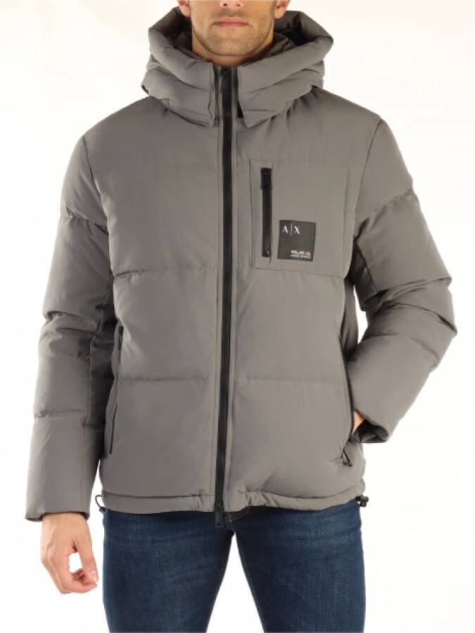 Armani Exchange Winterjassen Grijs Heren
