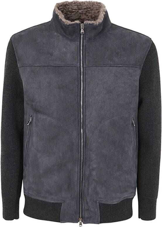 Barba Napoli Sportjack , Grijs, Heren