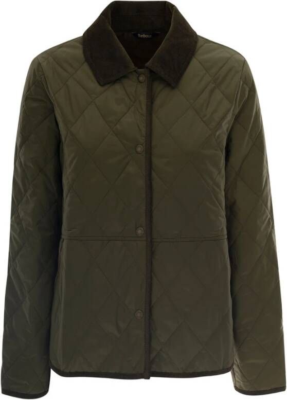 Barbour Parka Jassen Groen Dames