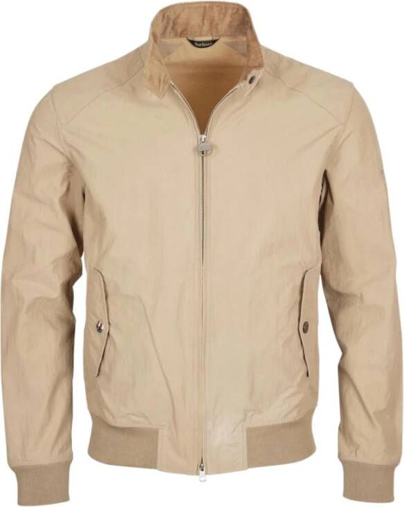 Barbour Harrington jas , Beige, Heren