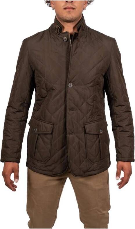 Barbour Gewatteerde jassen Bruin Heren