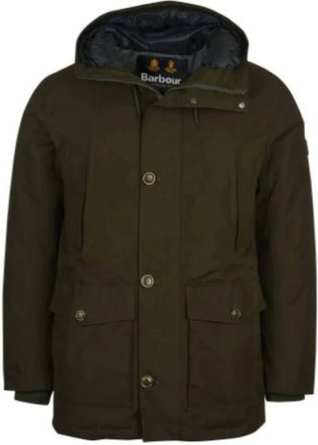Barbour Arctische parka jas , Groen, Heren