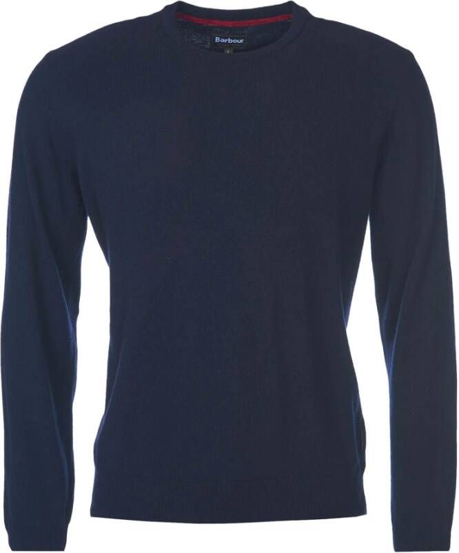 Barbour Maglione Girocollo Harrow Mkn0867Ny94 Colore Marina scura , Blauw, Heren