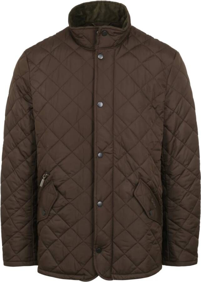 Barbour Quilted jas chelsea olijfgroen