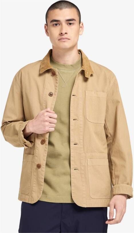 Barbour Lichte jassen , Beige, Heren