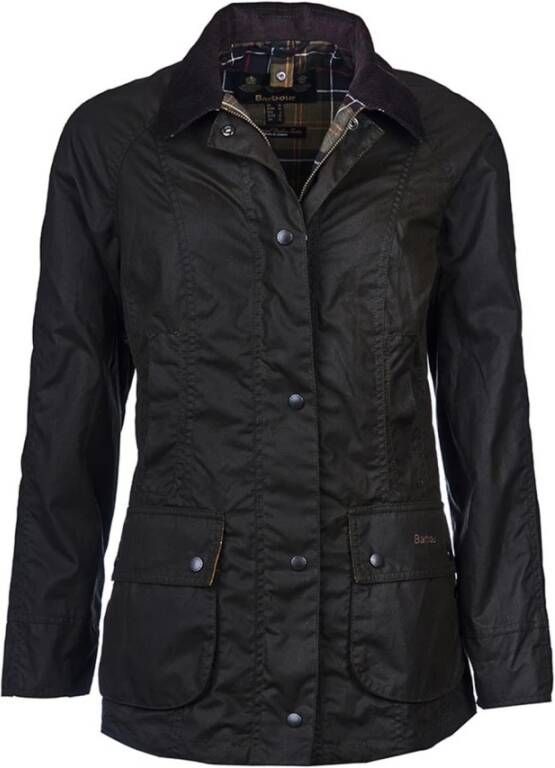 Barbour Lichte jassen , Zwart, Dames