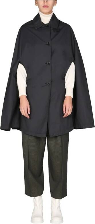 Barbour Newington Cape , Zwart, Dames