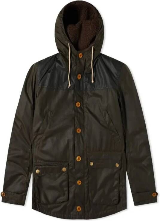Barbour Winterjassen Groen Heren