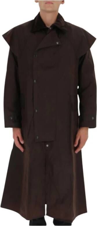 Barbour Stockman jas wasjack , Bruin, Dames