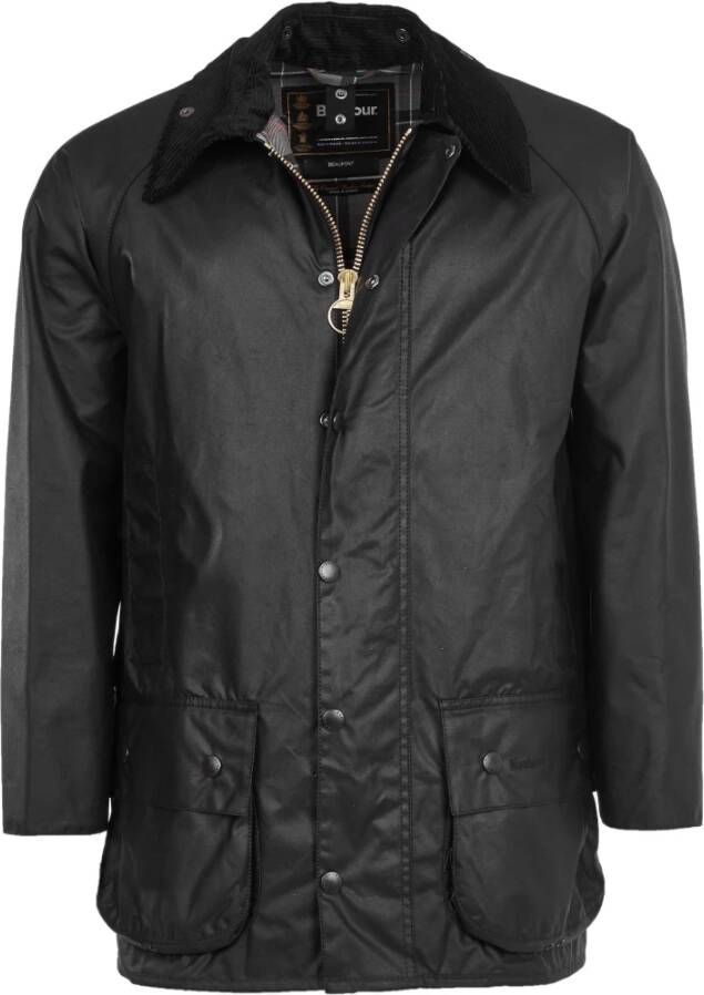 Barbour Waxjas Beaufort , Zwart, Heren