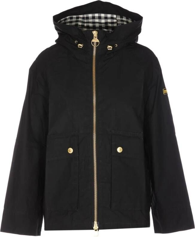 Barbour Winterjassen Zwart Dames