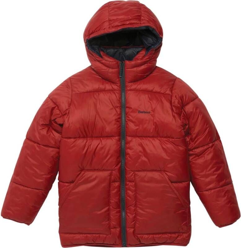 Barbour Winterjassen Rood Heren