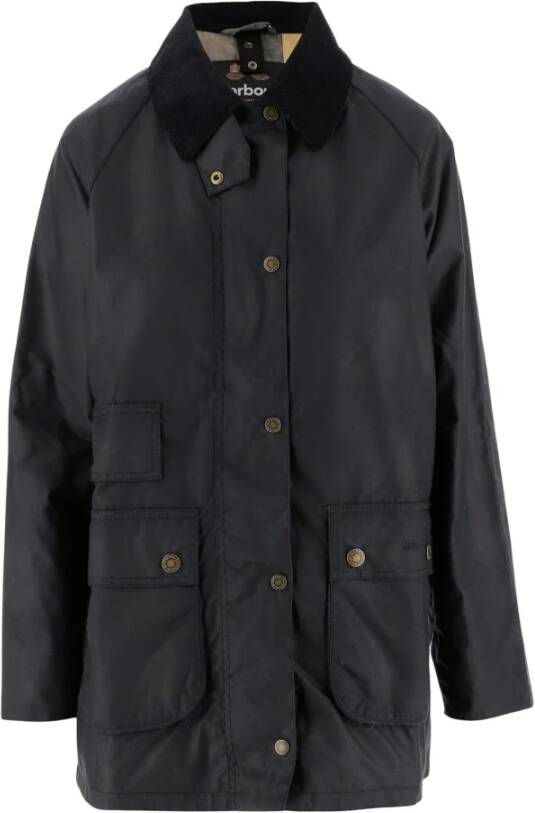 Barbour Winterjassen Blauw Dames