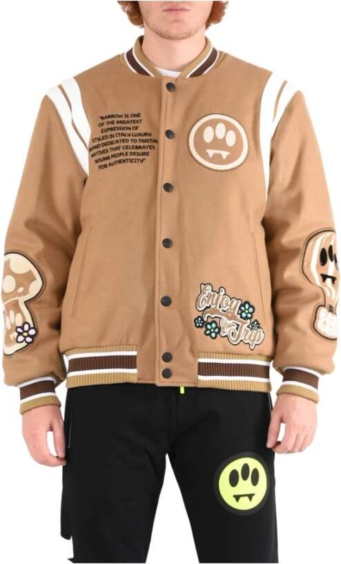 Barrow College con patch , Bruin, Heren