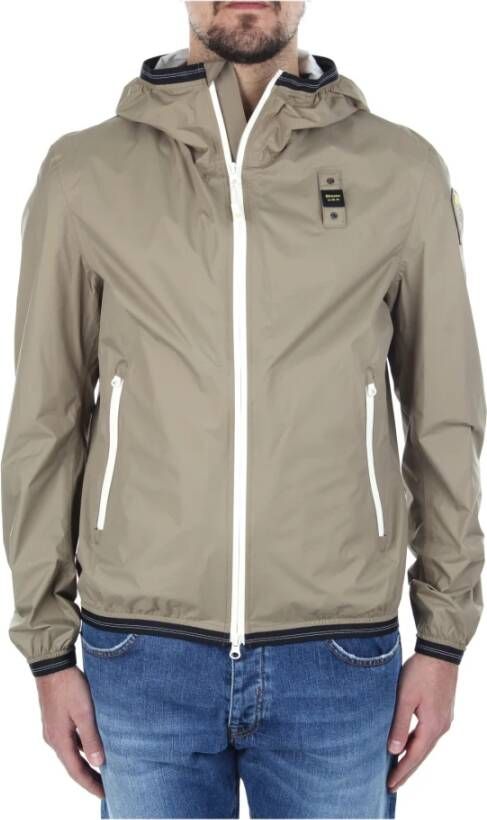 Blauer 21SblUC04367 006007 Windjack , Groen, Heren