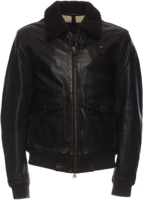 Blauer B01285 005518 370 Blauw , Bruin, Heren