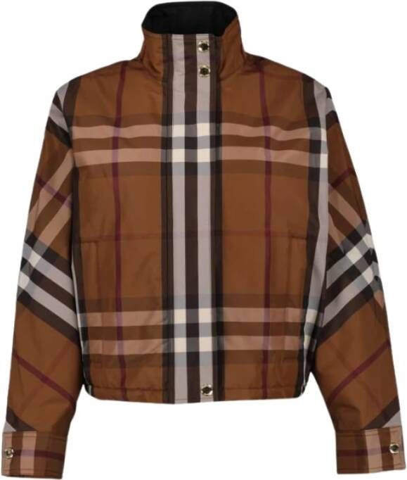 Burberry Gewatteerde Jassen Bruin Dames