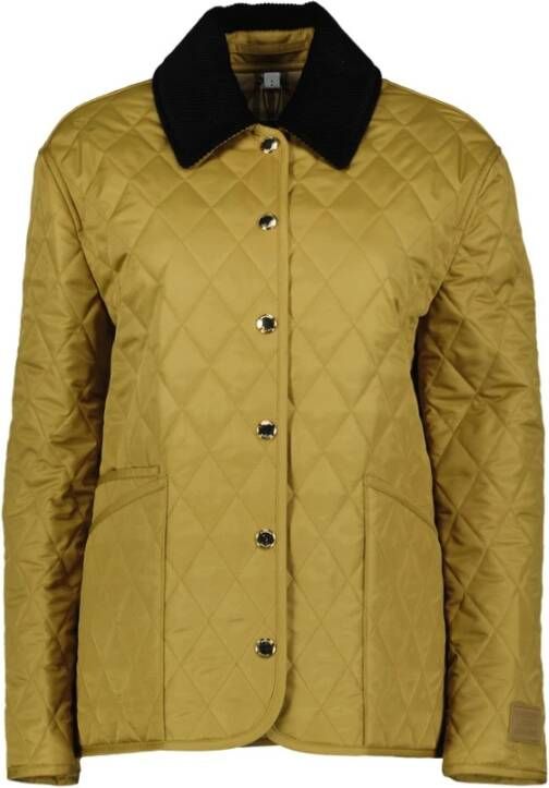 Burberry Gewatteerd jasje , Bruin, Heren