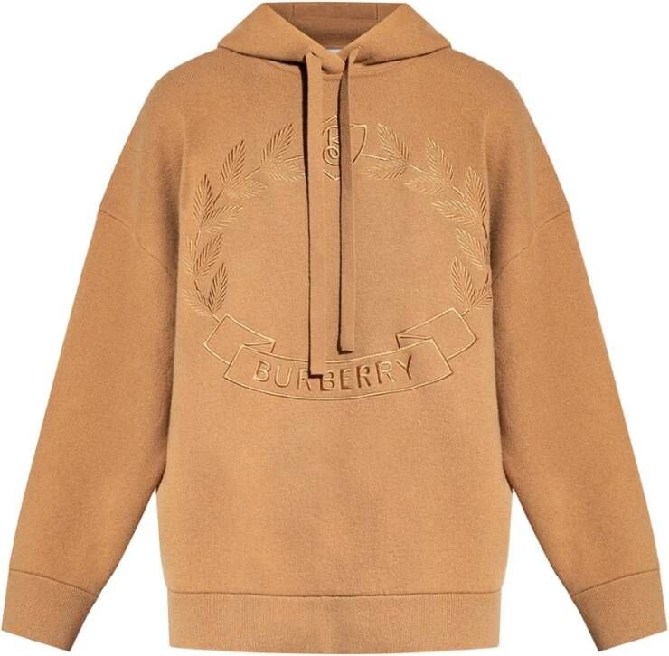 Burberry Hoodies & Sweatvesten Bruin Dames