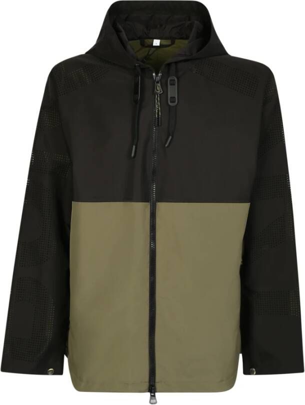 Burberry Lichtgewicht jas , Zwart, Heren