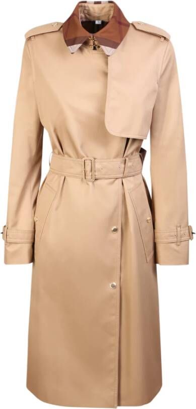 Burberry Trenchcoats & Mantels Bruin Dames