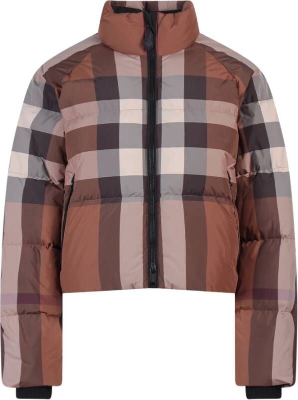Burberry Vrouwen kleding jassen bruin ss23 , Bruin, Dames