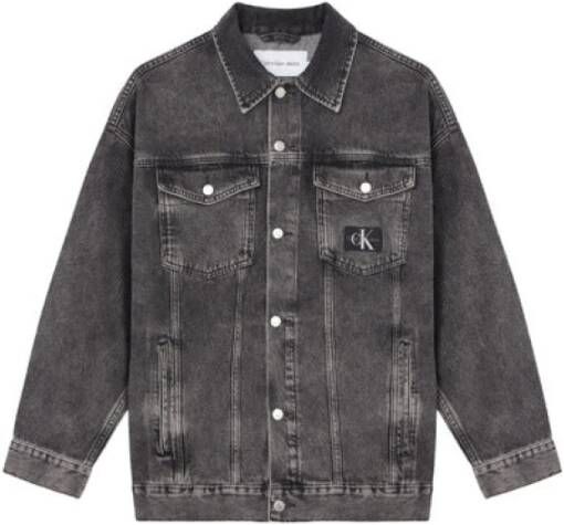 Calvin klein Extreme overszd Dad J30J3223731Bz Jeans, Zwart, Heren