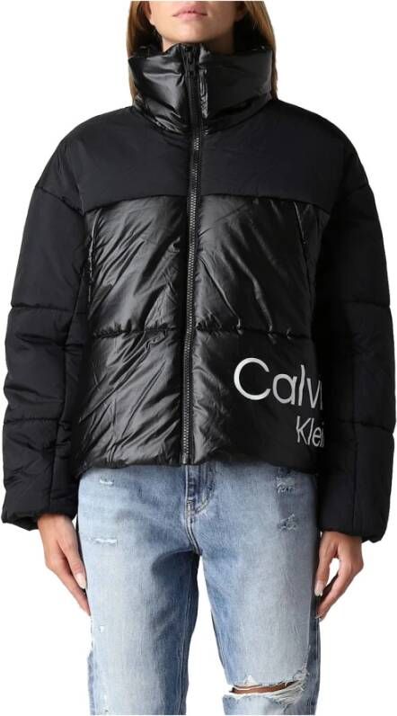 Calvin klein Jeans Winterjassen Zwart Dames