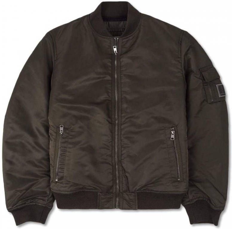 Calvin Klein Gevoerde bomberjack , Groen, Heren