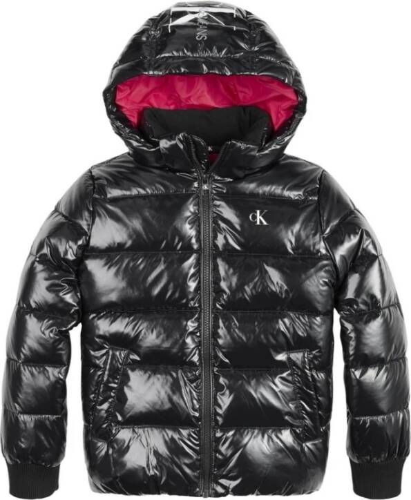 Calvin Klein Parka ig0ig01167 , Zwart, Dames