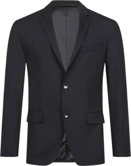 Calvin Klein Single Breasted Suits , Zwart, Heren