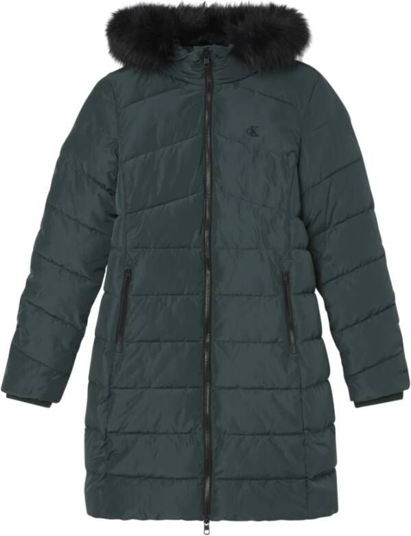 Calvin Klein Winterjassen Groen Dames