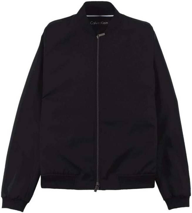 Calvin Klein Wollen bomberjack , Zwart, Heren