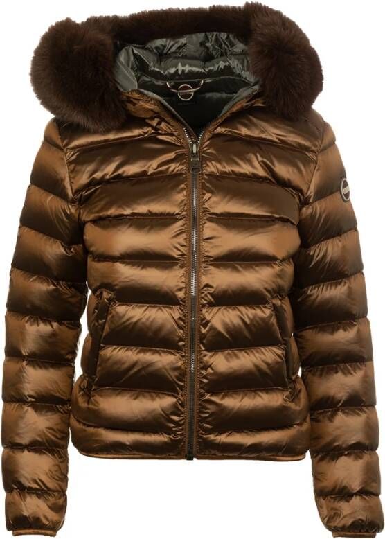 Colmar Gewatteerde Jassen Bruin Dames