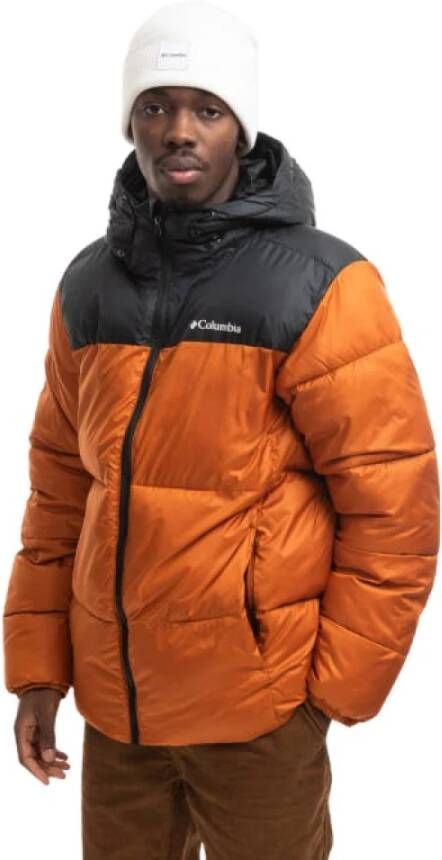 Columbia Gewatteerde jassen Oranje Heren