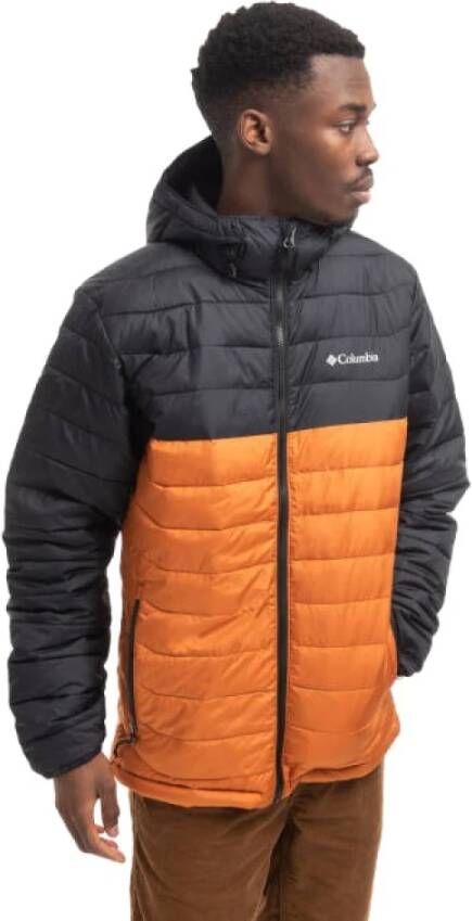 Columbia Gewatteerde jassen Oranje Heren