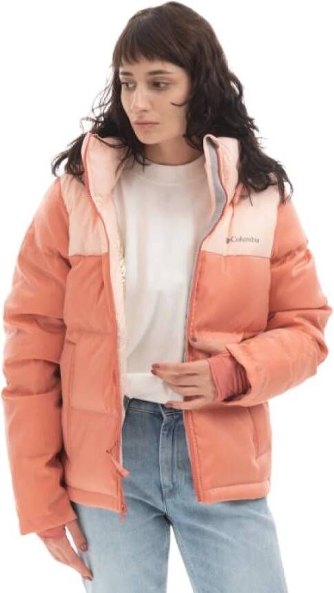 Columbia Gewatteerde Jassen Roze Dames