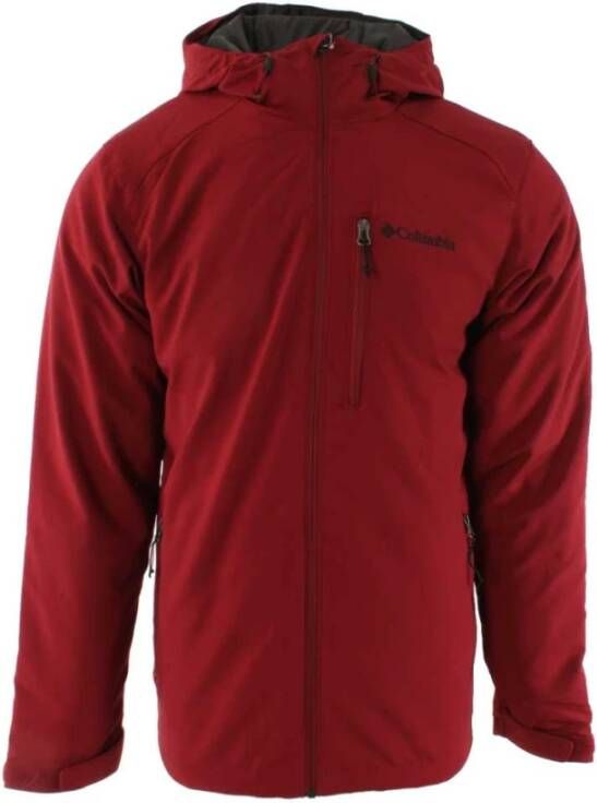 Columbia Regenjassen Rood Heren