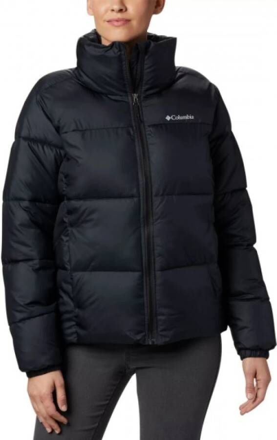 Columbia Gewatteerde Jassen Zwart Dames