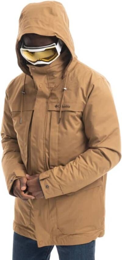 Columbia Zomerjassen Bruin Heren