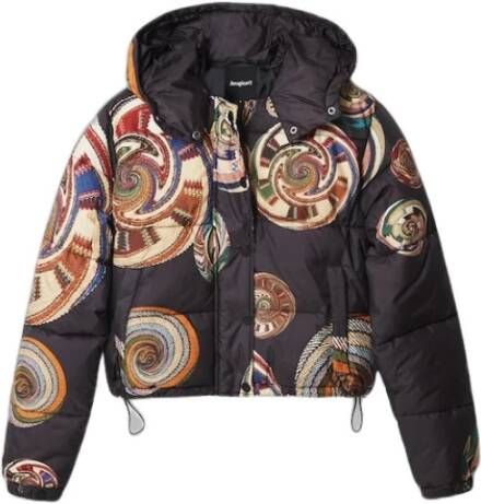Desigual Donsjack voor Dames Designal Heddal , Zwart, Dames