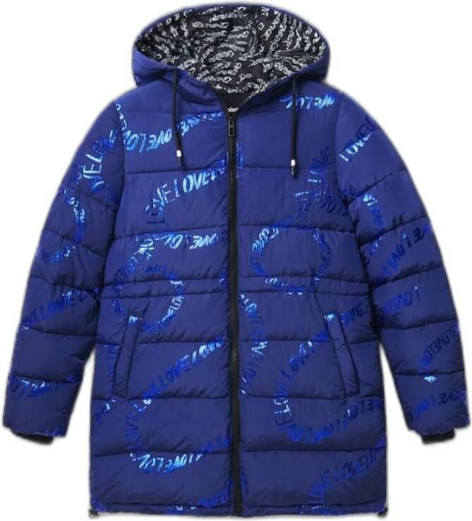 Desigual Gewatteerde Jassen Blauw Dames