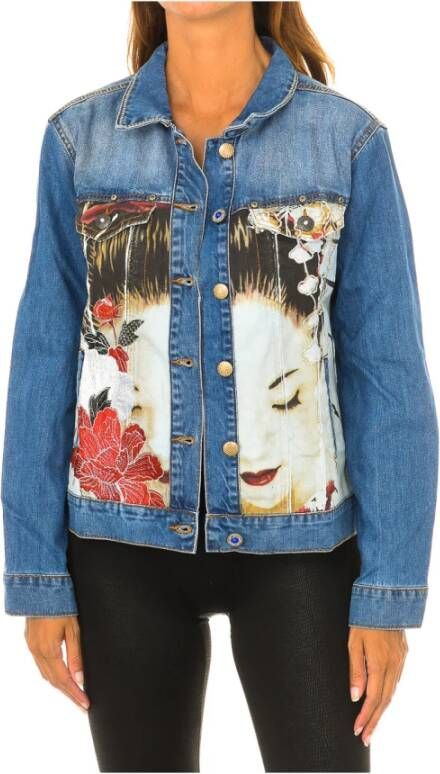 Desigual Zomerjassen Blauw Dames