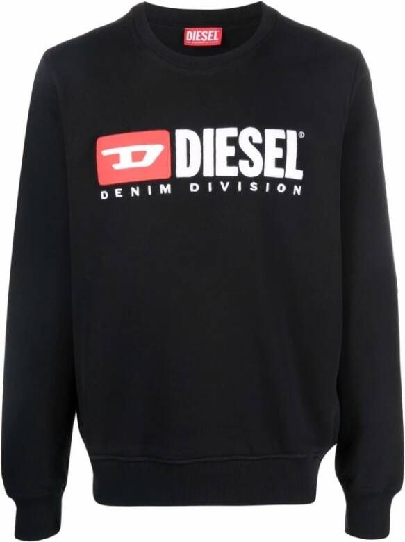 Diesel A037580Bawt9Xx Sweatshirt , Zwart, Heren