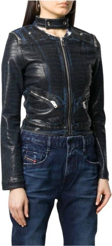 Diesel Jasje , Zwart, Dames