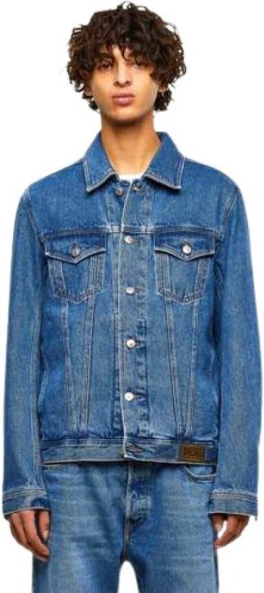 Diesel Nhill spijkerjas met steekzakken