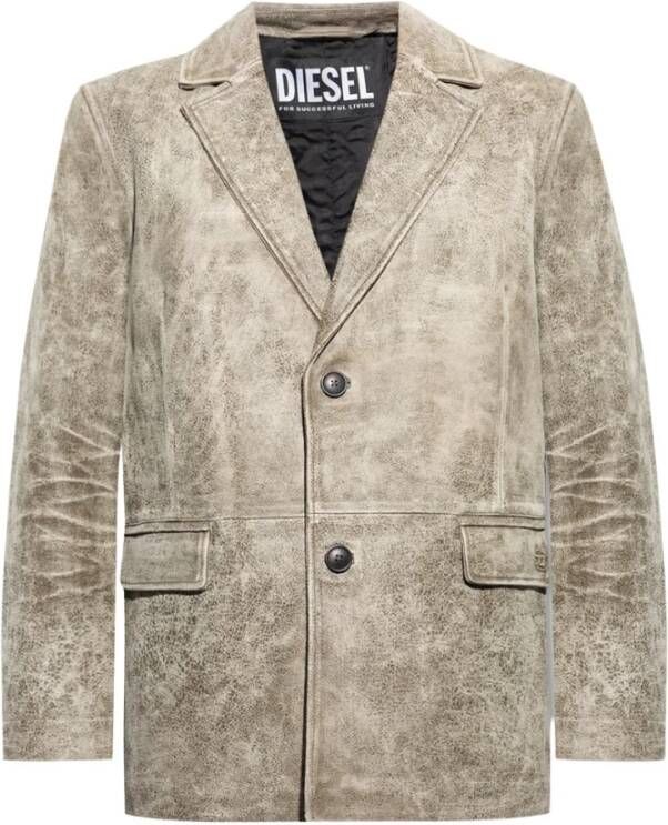 Diesel ‘L Blaze’ jacket , Beige, Heren