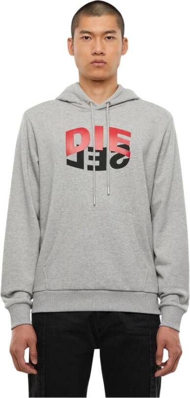 Diesel Hoodies & sweatvesten Grijs Heren