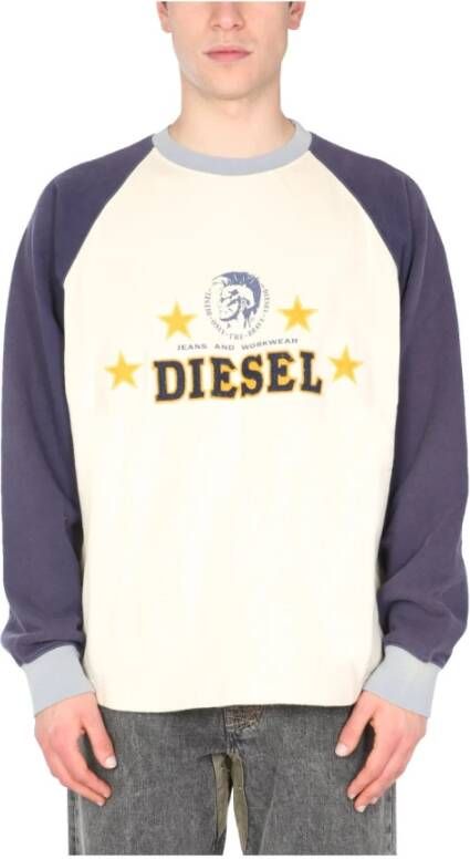 Diesel Sweatshirts , Wit, Heren