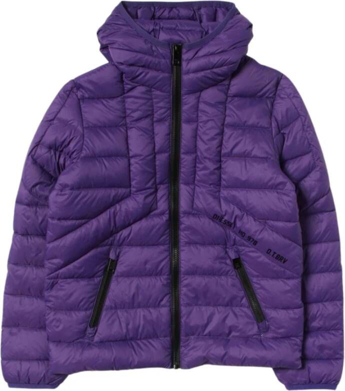 Diesel Winterjassen Paars Dames